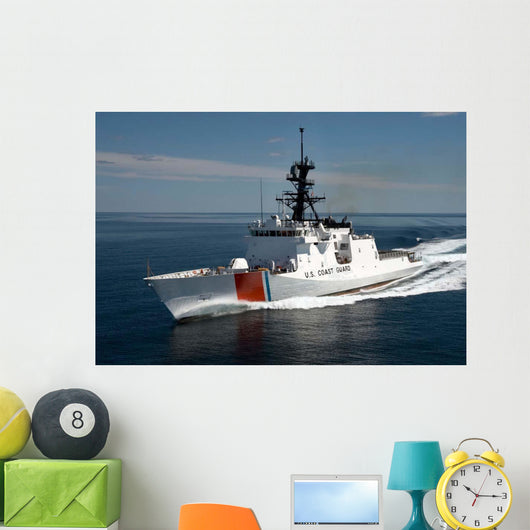 Us Coast Guard Cutter Wall Decal Design 2