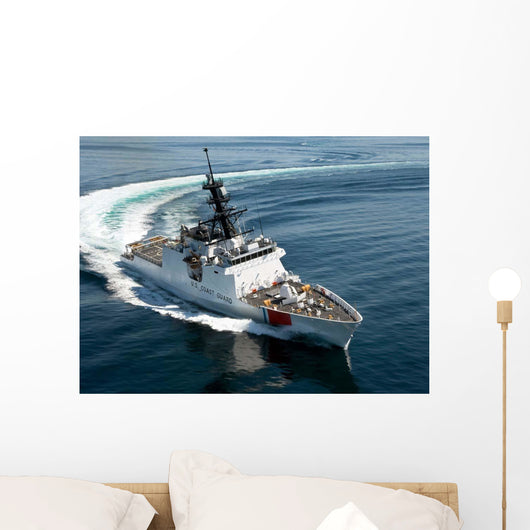 Us Coast Guard Cutter Wall Decal Design 3