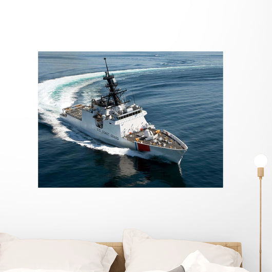 Us Coast Guard Cutter Wall Decal Design 3