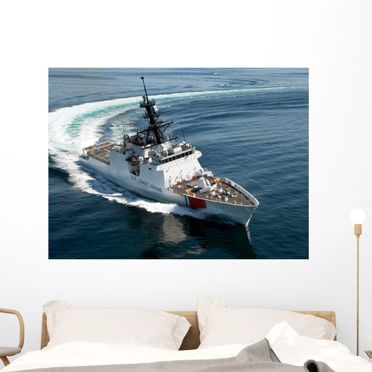 Us Coast Guard Cutter Wall Decal Design 3