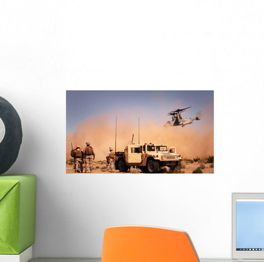 Mv-22 Osprey Makes Its Wall Decal