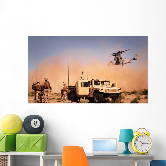 Mv-22 Osprey Makes Its Wall Decal