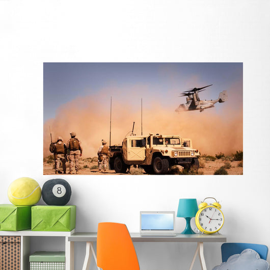 Mv-22 Osprey Makes Its Wall Decal