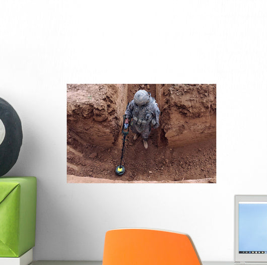 Us Army Specialist Searches Wall Decal
