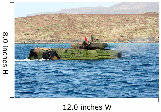 Amphibious Assault Vehicle Crewmen Wall Decal