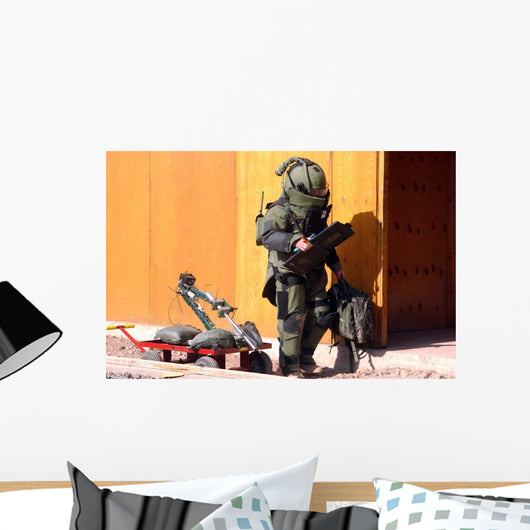 Technician from Navy Explosive Wall Decal