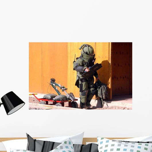 Technician from Navy Explosive Wall Decal