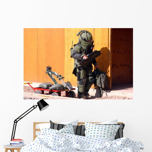Technician from Navy Explosive Wall Decal