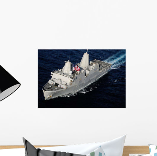 Amphibious Transport Dock Ship Wall Decal