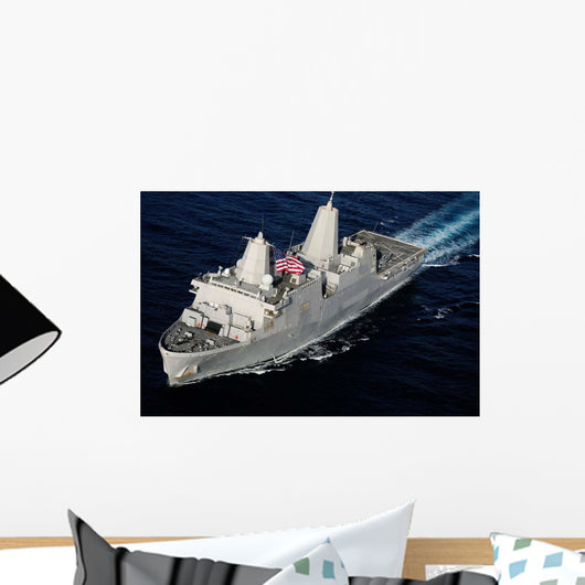 Amphibious Transport Dock Ship Wall Decal