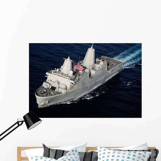 Amphibious Transport Dock Ship Wall Decal