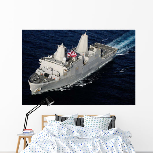 Amphibious Transport Dock Ship Wall Decal