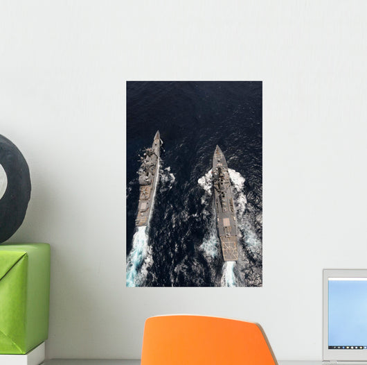 Guided-missile Destroyer Uss Gridley Wall Decal