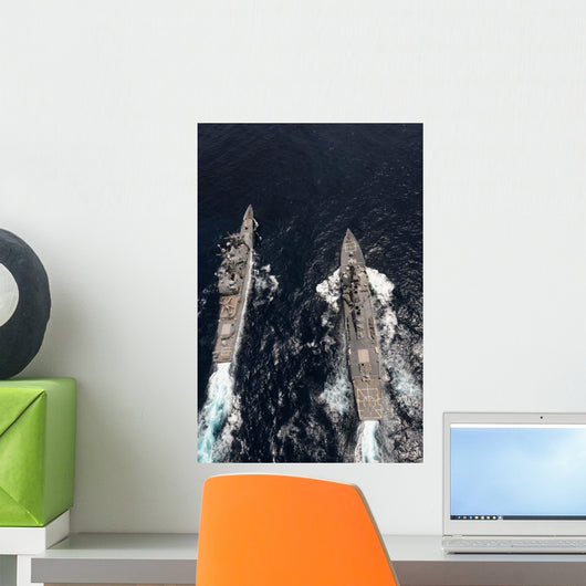 Guided-missile Destroyer Uss Gridley Wall Decal