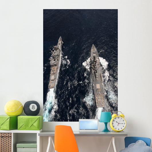 Guided-missile Destroyer Uss Gridley Wall Decal