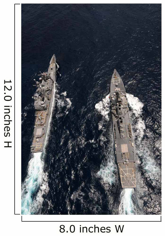 Guided-missile Destroyer Uss Gridley Wall Decal