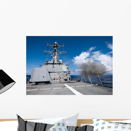 Guided-missile Destroyer Uss Pinckney Wall Decal