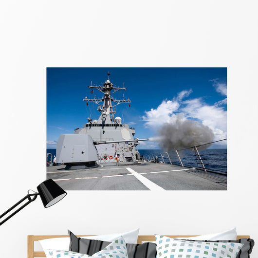 Guided-missile Destroyer Uss Pinckney Wall Decal