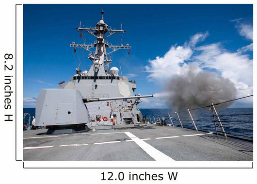 Guided-missile Destroyer Uss Pinckney Wall Decal