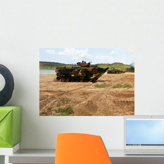 Korean Amphibious Assault Vehicles Wall Decal