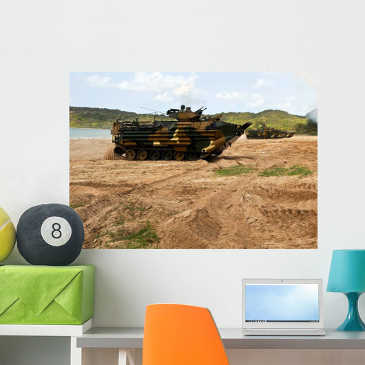 Korean Amphibious Assault Vehicles Wall Decal