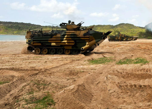Korean Amphibious Assault Vehicles Wall Decal