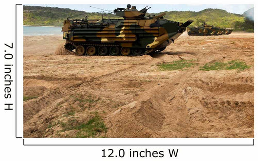 Korean Amphibious Assault Vehicles Wall Decal