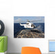 Helicopter Lands aboard Arleigh Wall Decal