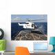Helicopter Lands aboard Arleigh Wall Decal