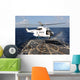 Helicopter Lands aboard Arleigh Wall Decal