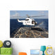 Helicopter Lands aboard Arleigh Wall Decal