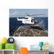Helicopter Lands aboard Arleigh Wall Decal