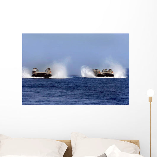 Landing Craft Air Cushion Wall Decal Design 4