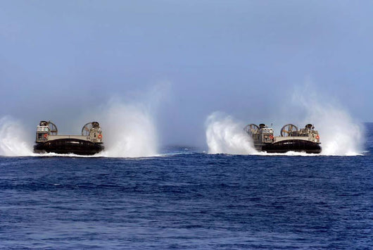 Landing Craft Air Cushion Wall Decal Design 4