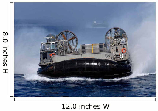 Landing Craft Air Cushion Wall Decal Design 5