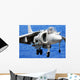 Av-8b Harrier Jet Lands Wall Decal