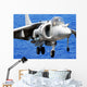 Av-8b Harrier Jet Lands Wall Decal