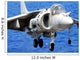 Av-8b Harrier Jet Lands Wall Decal