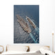 Aerial Aircraft Carrier Uss Wall Decal Design 1