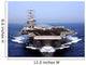 Aircraft Carrier Uss Dwight Wall Decal Design 2
