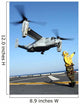Mv-22 Osprey Launches from Wall Decal