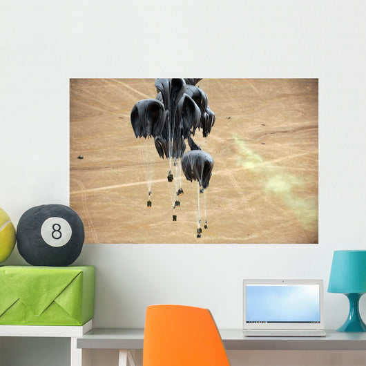 Container Delivery System Bundles Wall Decal Design 5