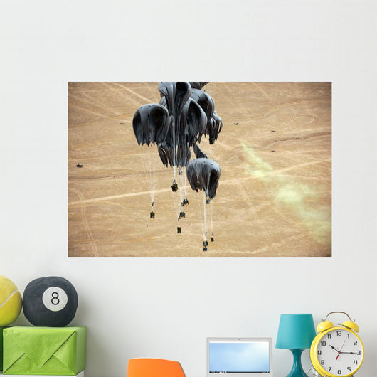 Container Delivery System Bundles Wall Decal Design 5