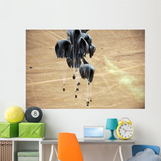 Container Delivery System Bundles Wall Decal Design 5