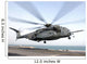 Ch-53 Sea Stallion Helicopter Wall Decal