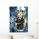 Amphibious Assault Vehicle Navigates Wall Decal