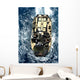 Amphibious Assault Vehicle Navigates Wall Decal
