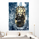 Amphibious Assault Vehicle Navigates Wall Decal