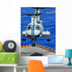Ch-46e Sea Knight Helicopter Wall Decal Design 1