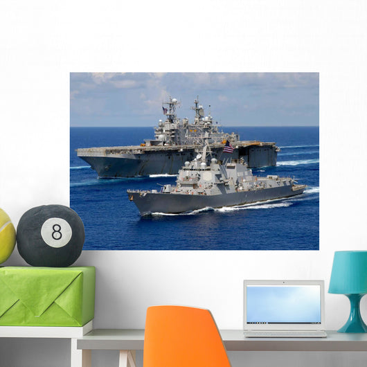 Amphibious Assault Ship Uss Wall Decal Design 3